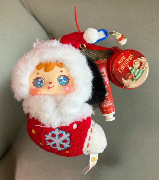 Pimp your bag Samuel serie Christmas cucciolo della calza di Natale