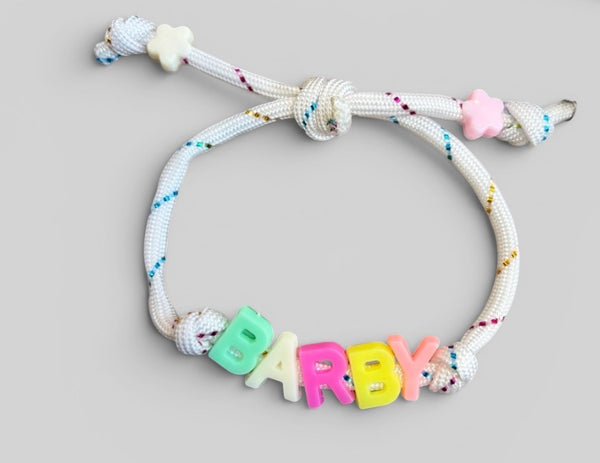 Bracciale Marine Florida con nome o parola personalizzabile
