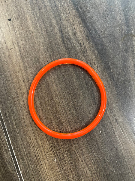 Jelly bangle arancione brillante