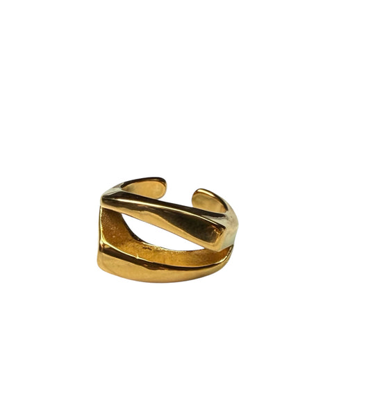 Anello Rita effetto doppio