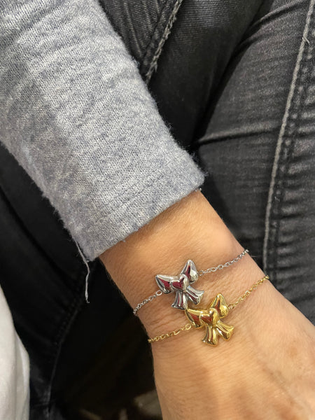 Bracciale fiocco due varianti colore