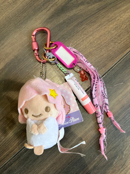 Portachiavi e applique borsa Pimp your Bag in peluche