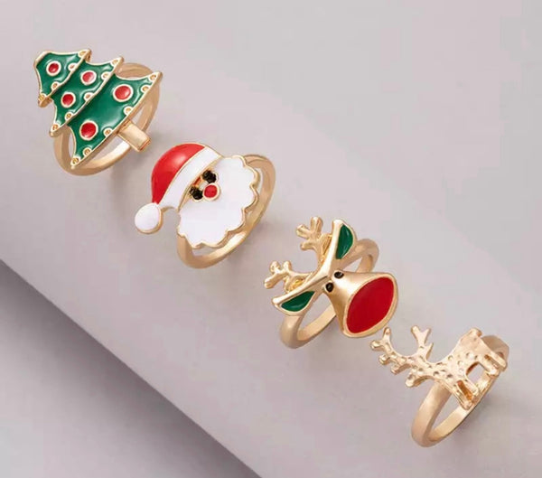 Anello Christmas Edition varie forme Natale