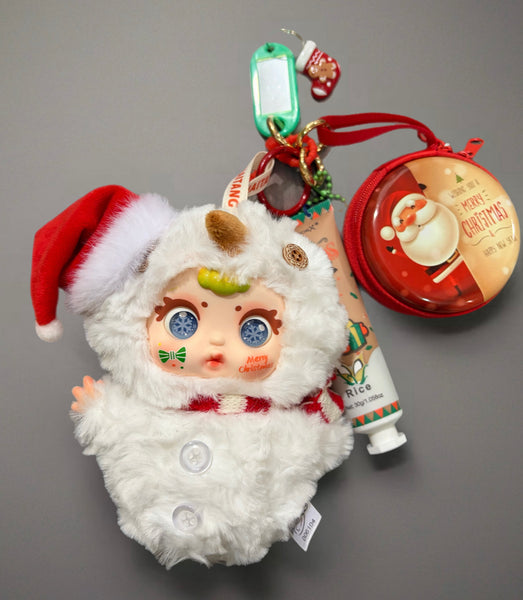 Pimp your bag MM Milk Candy  serie Christmas pupazzo di neve