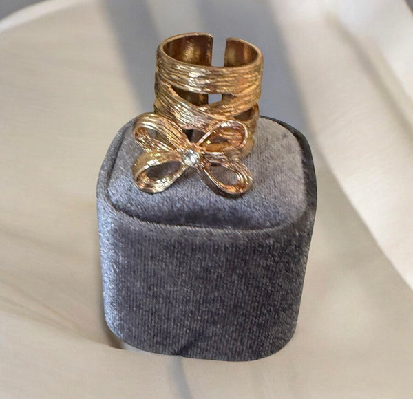 Anello fiocco MaryGrace due varianti colore