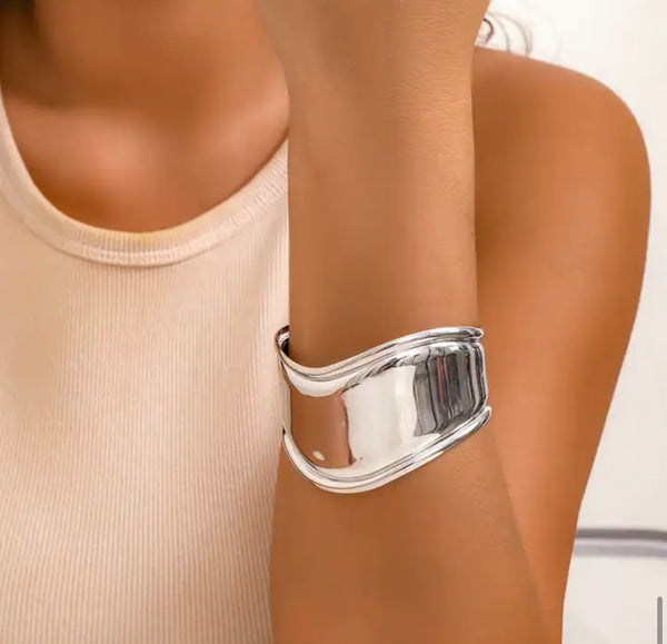 Bracciale manetta onda medio