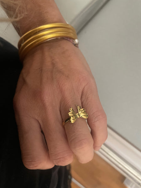 Anello Parigi fiocco Mini