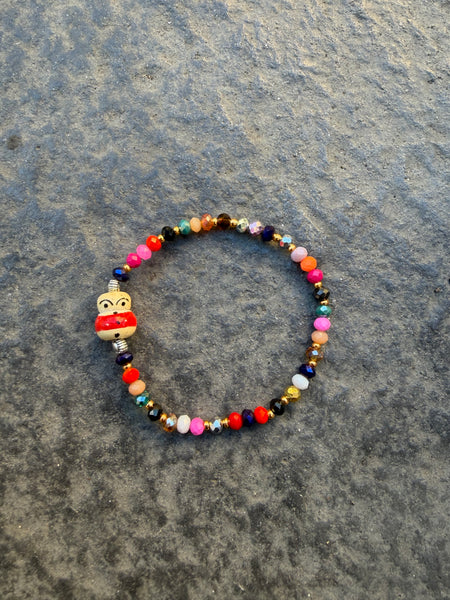 Bracciale chinitos de la Buena suerte rosso Limited Edition
