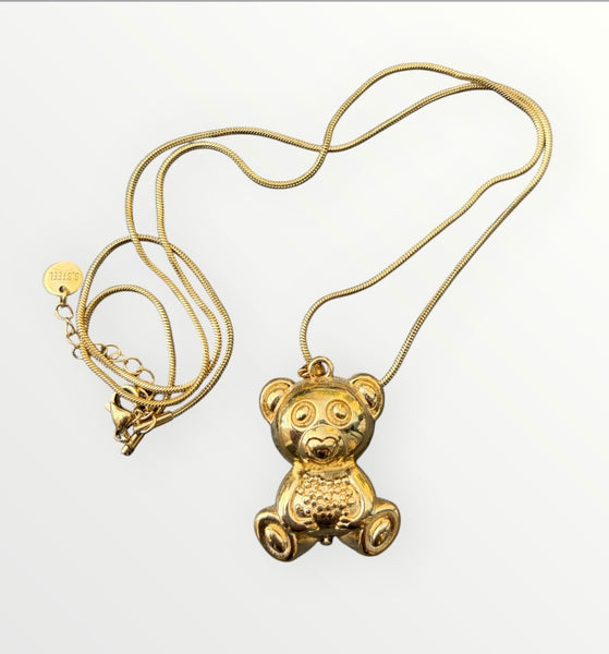 Collana lunga con orsacchiotto teddy bear
