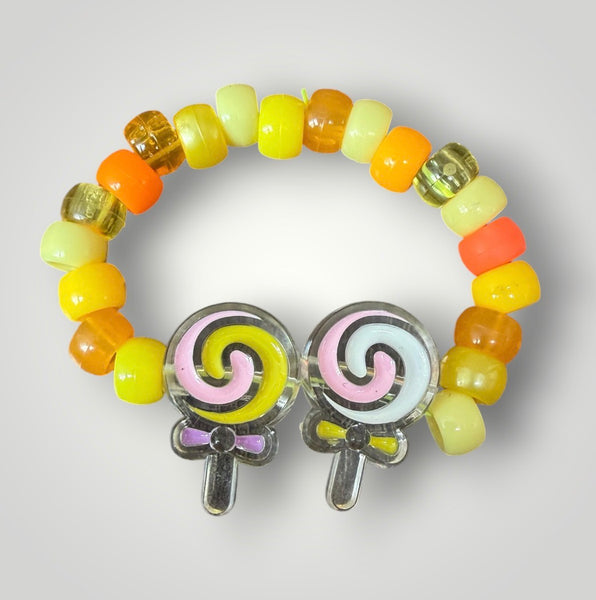 Bracciaie Colors pony Beads double lollypops vari colori