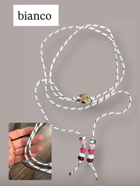 Collana Marine Florida centrale chain oro in vari colori
