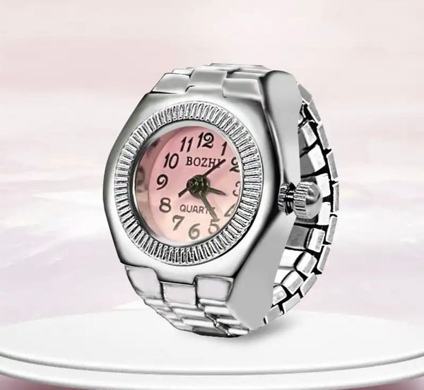 Anello orologio quadrata tondo interni colorato vari colori
