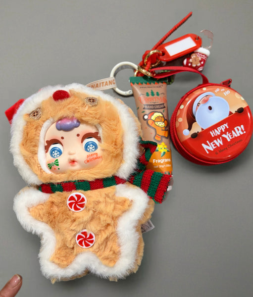 Pimp your bag MM Milk Candy  serie Christmas Omino Pan di zenzero