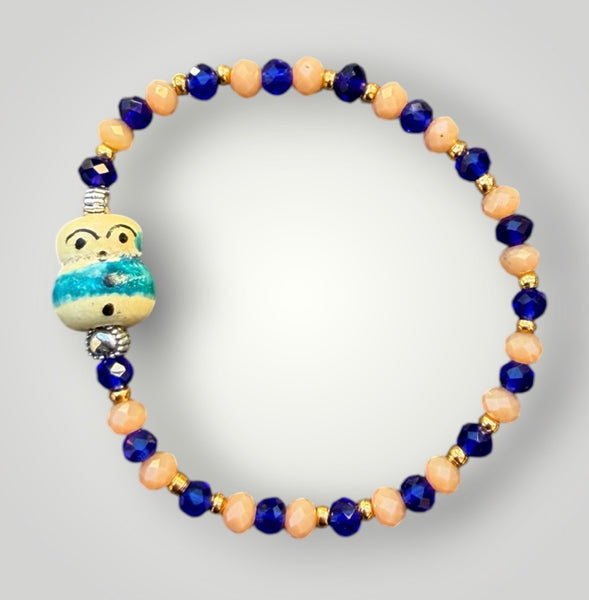 Bracciale chinitos de la Buena suerte blu Limited Edition