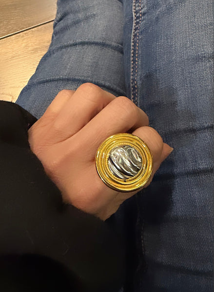 Anello bicolor Katia