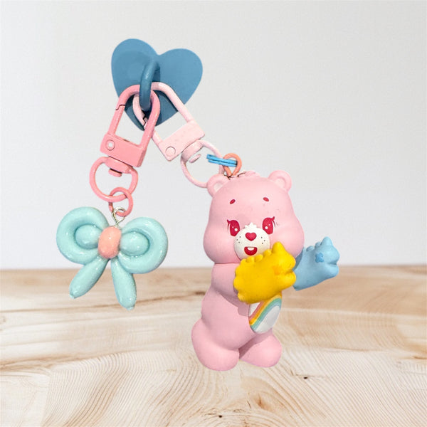 Pimp your phone orsetto del cuore rosa con guanti