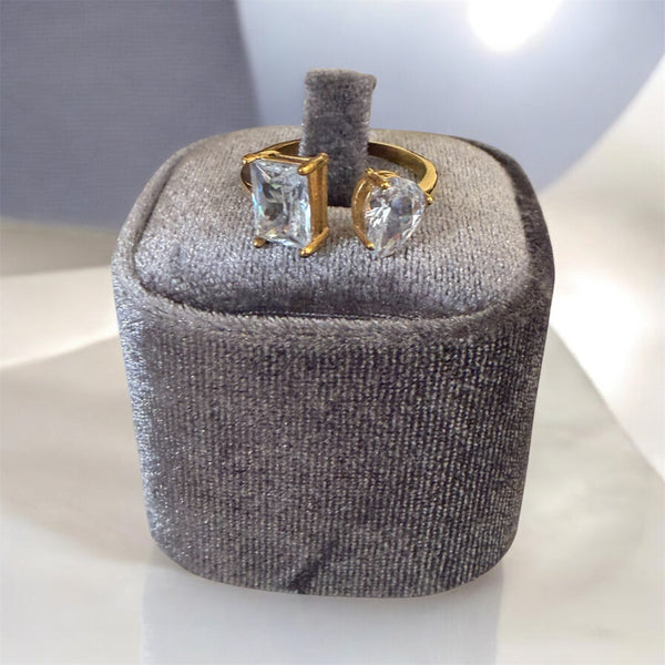 Anello regolabile due punti luce