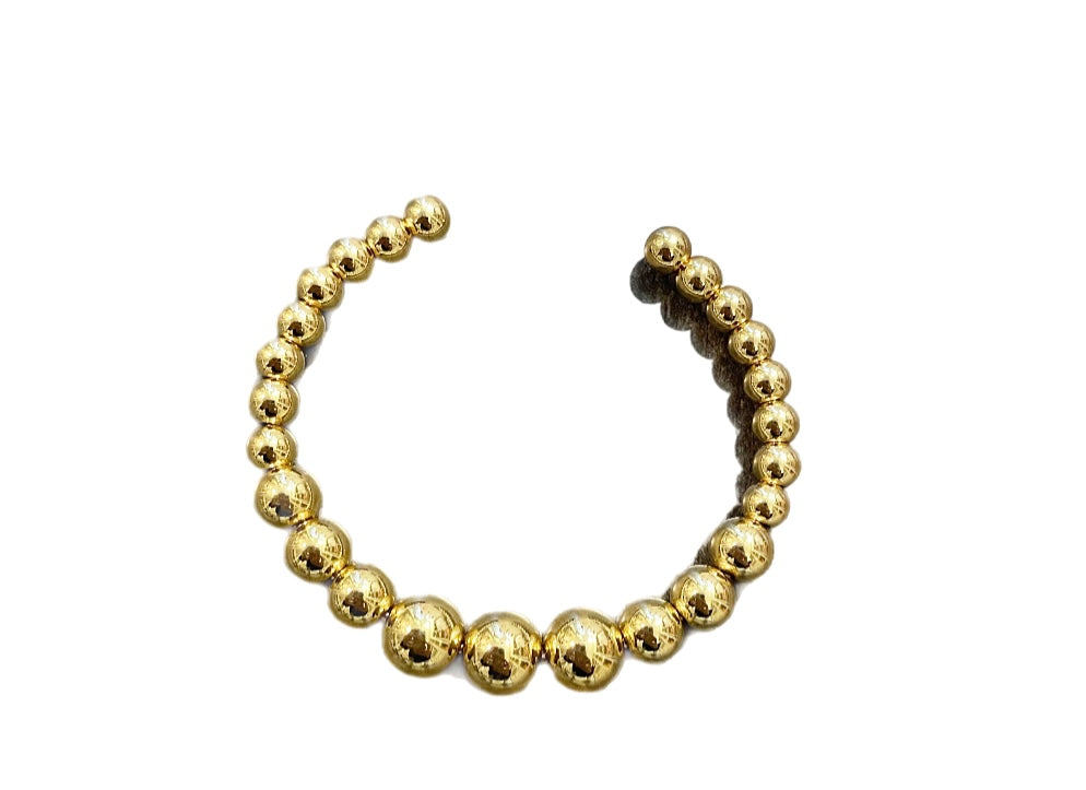 Bracciale Sabrina sfere due varianti colore