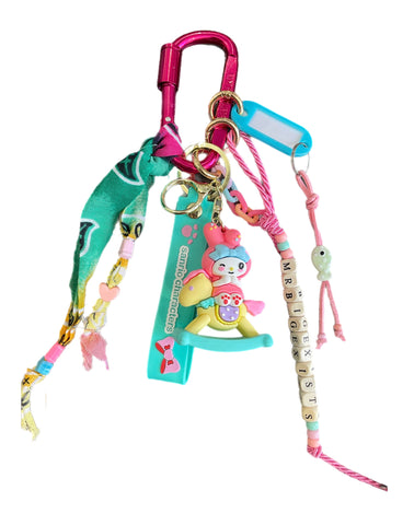 Pimp your Bag Keychain charms per borsa e portachiavi my Melody cavalluccio a dondolo