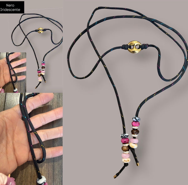 Collana Marine Florida centrale chain oro in vari colori