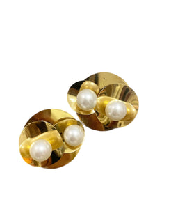 Coppia Orecchini Fiorella con perle