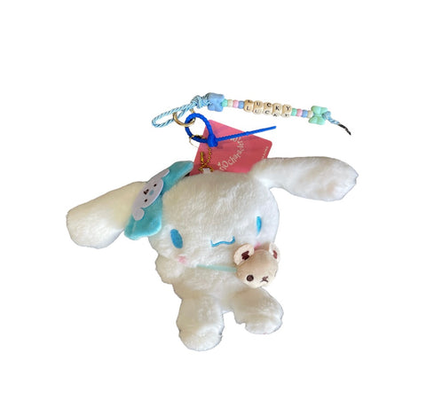 Portachiavi e applique borsa Pimp your Bag Cinnamorol Bag orsacchiotto  in peluche