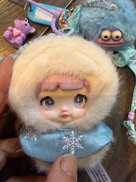 Pimp your bag Baby Nommi serie Fairtytale town Frosty il pupazzo di neve favola La leggenda del pupazzo di neve