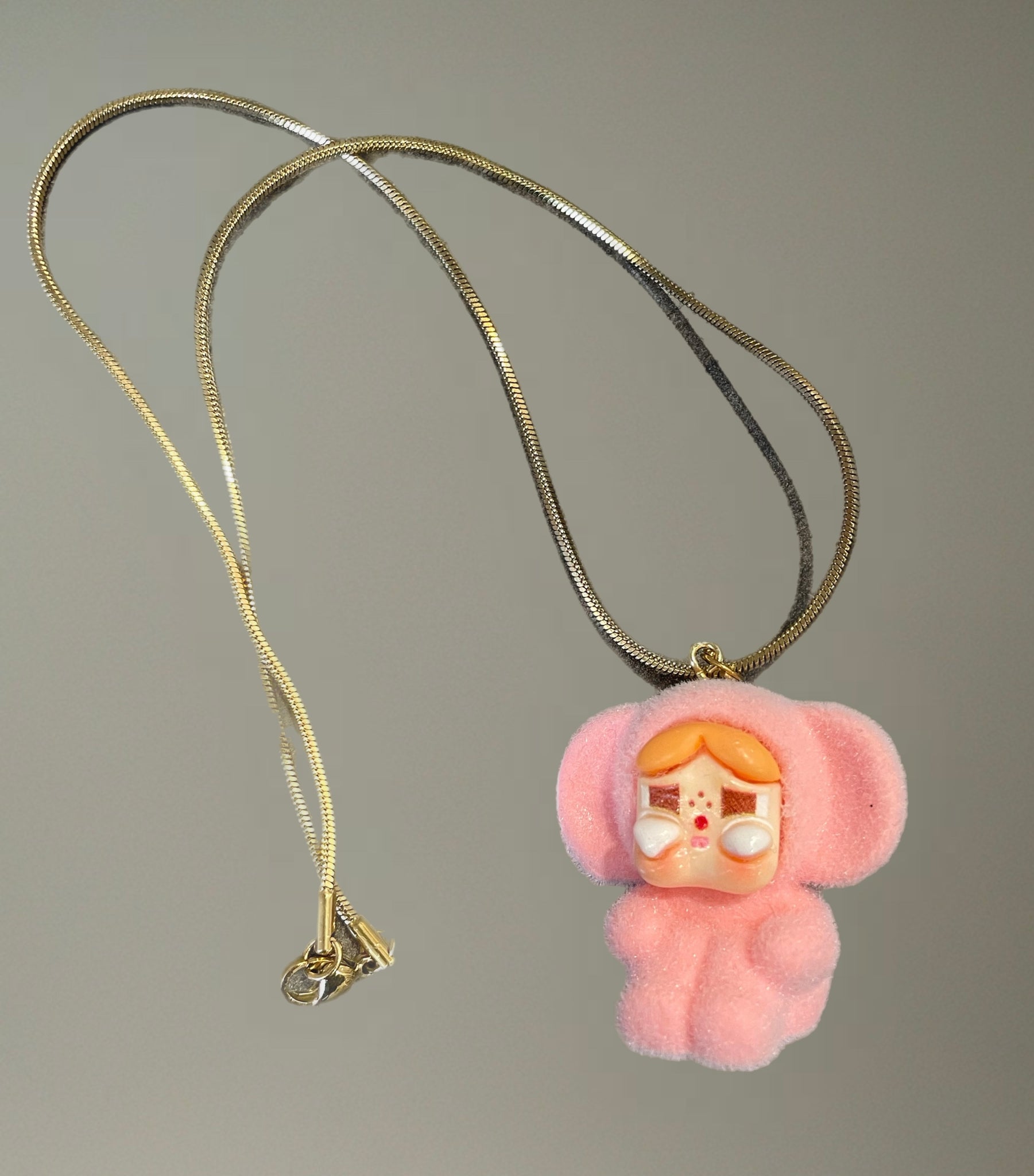 Collana powerpuff girls   vari colori due lunghezze catenina