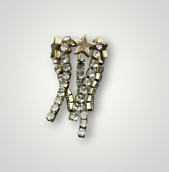 Mono earcuff crystal tennis e stelle