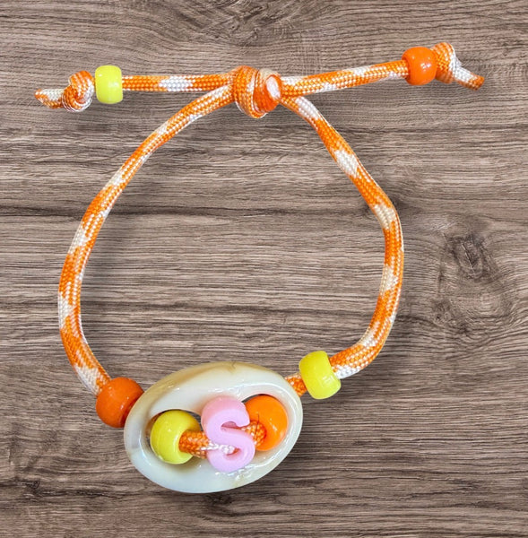 Bracciale Marine  Florida Alphabet Chain e lettera vari colori lettere I L M N O P R S
