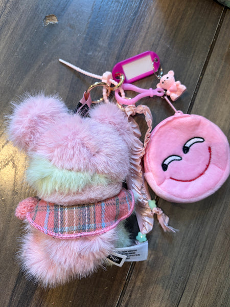 Pimp your bag Maymei Tiny Bear Cookie Series cantaloupe Cherry