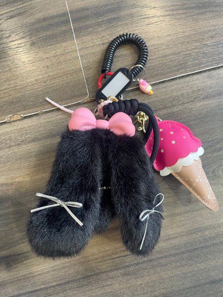Pimp your Bag Baby Nommi Sweetheart Bunny series Berry Jumpcandy