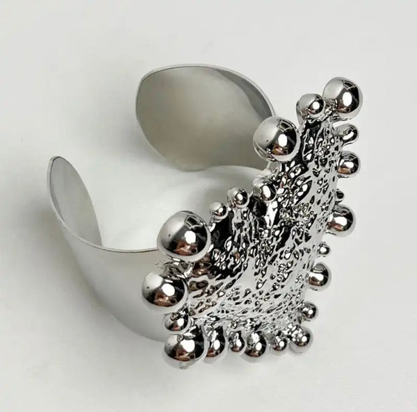 Bracciale Bangle Afrodite cuore bubbles due varianti colore