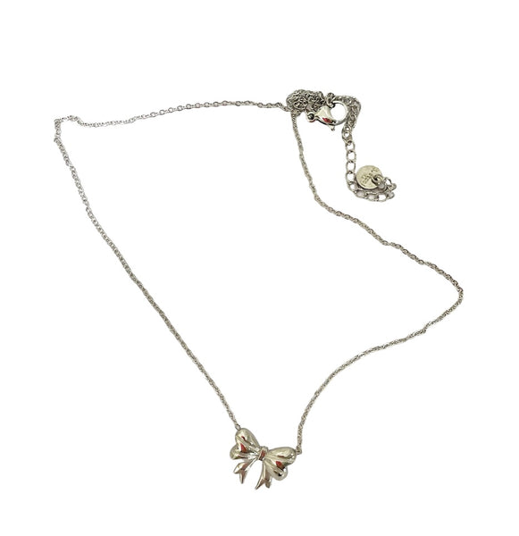 Collana Mini fiocco due varianti colore