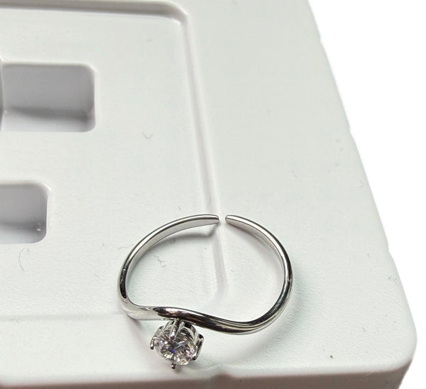 Mini anello Anna  punto luce due varianti colore
