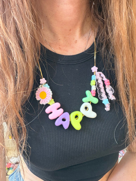 Collana Colors  con scritta varie scritte