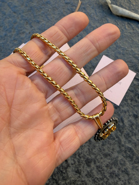 Collana botteguccia Love medaglia piccola