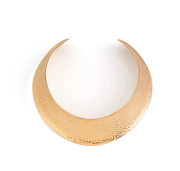 Collana delle Dee rigida Afrodite lavorata large due varianti colore