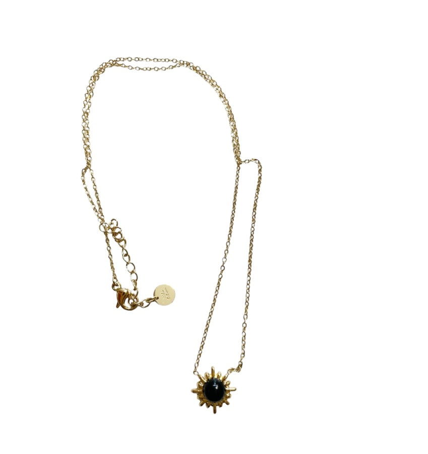 Collana delle isole sole con pietra vari colori