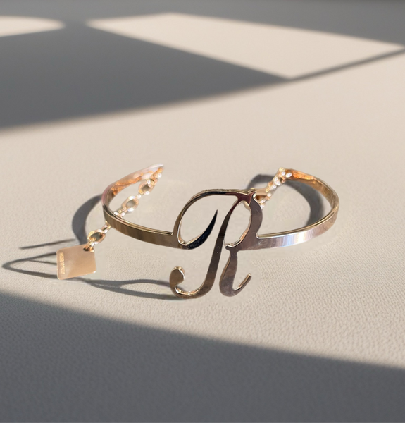 Bracciale regolabile So Glamour tre varianti colore e varie lettere