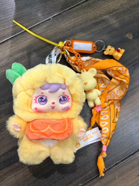 Pimp your bag  serie Fragrant Fruit Paradise -Good Luck - buona fortuna  - ananas
