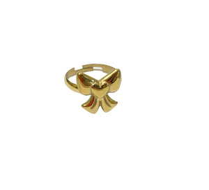 Anello fiocco regolabile due varianti colore