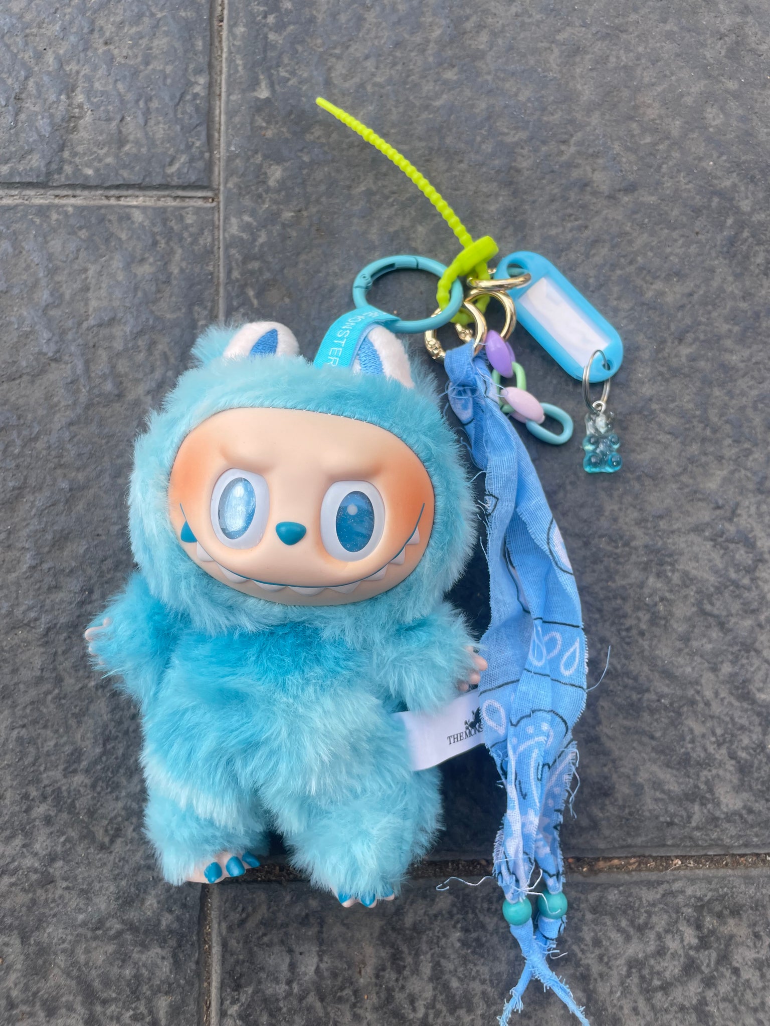 Pimp your Bag Keychain charms per borsa e portachiavi Labubu the monsters energy Hope