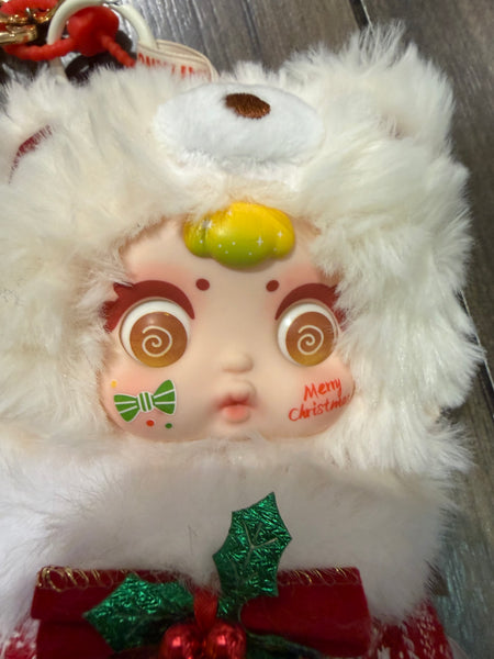 Pimp your bag MM Milk Candy  serie Christmas orsacchiotto calza di Natale