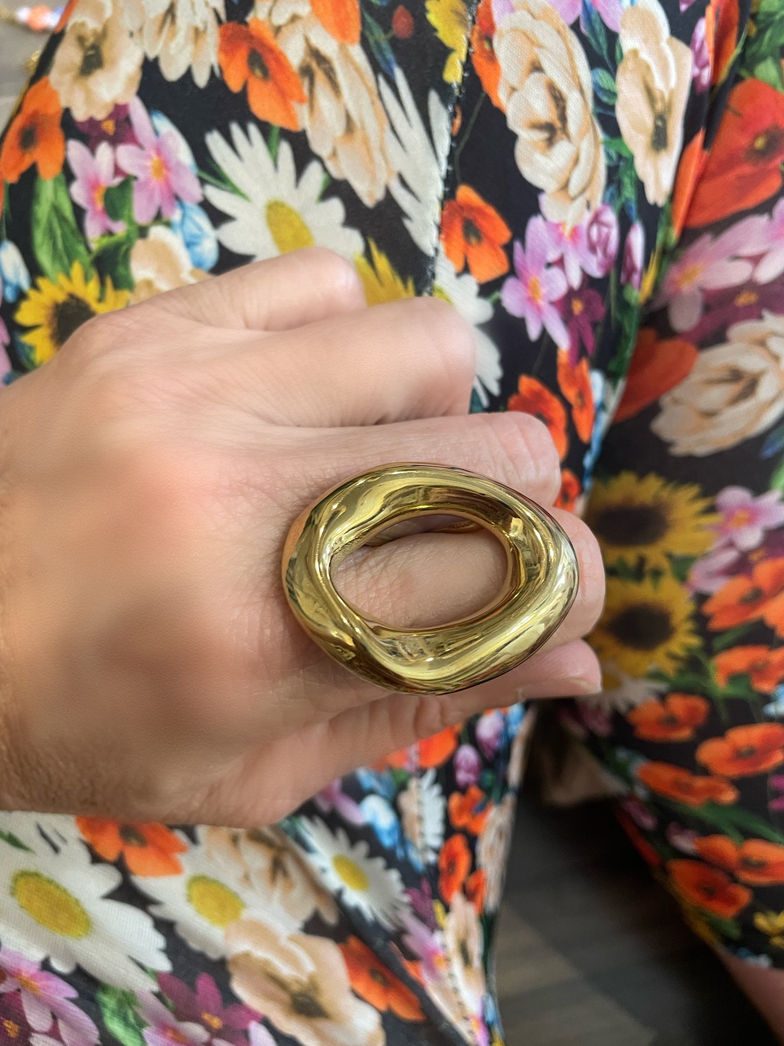 Anello glenda over due varianti colore