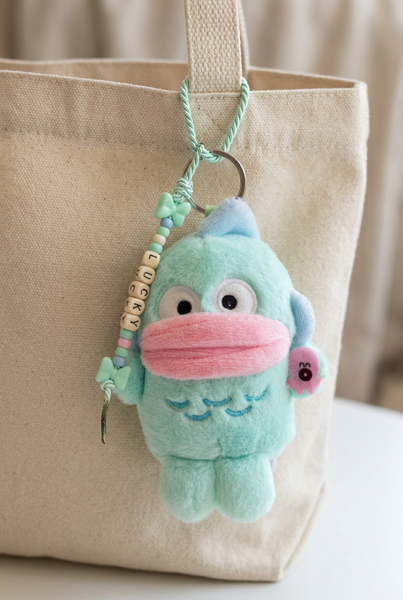 Portachiavi e applique borsa Pimp your Bag in peluche