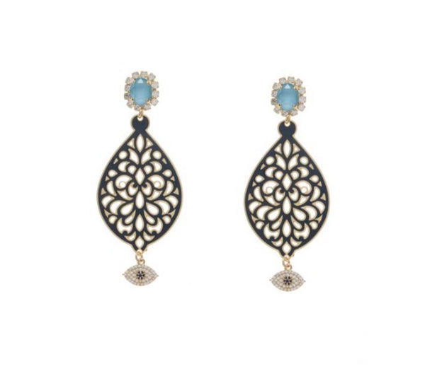 Coppia Orecchini Principessa Glam Mun Poseidon