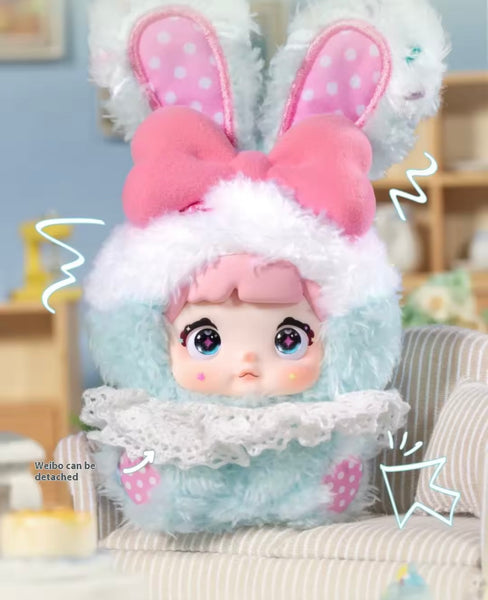 Pimp your Bag Baby Nommi Sweetheart Bunny series Frost  Cream