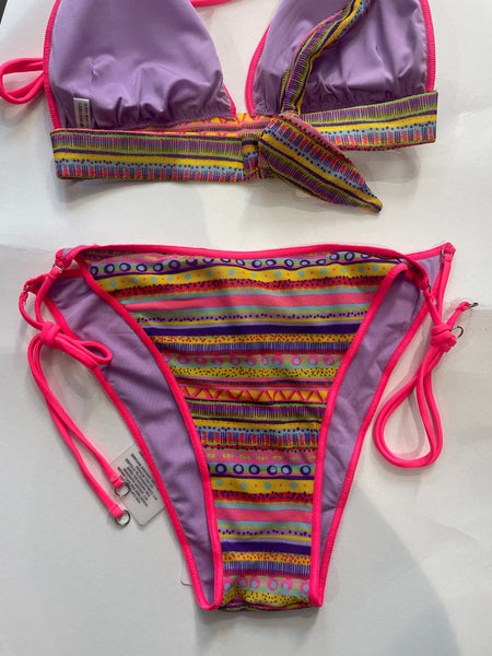 BIKINI MEFUI TRIANGOLO E SLIP AMERICANO REGOLABILE SEASHELL