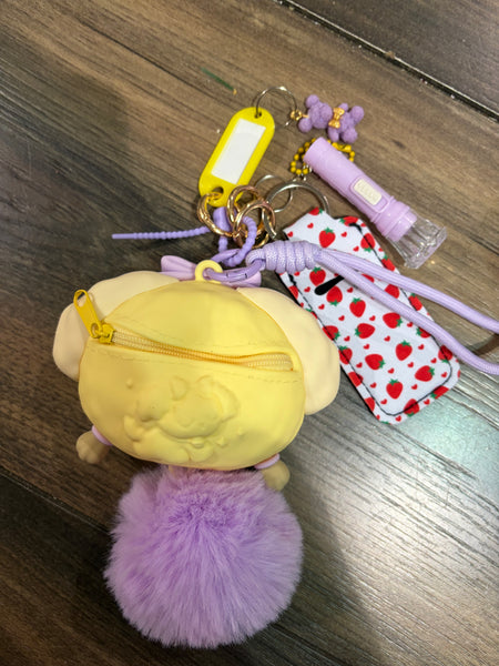 Pimp your bag ( porta auricolari e piccoli oggetti ) cucciolo fedele